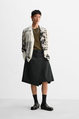 LIMITED EDITION WRAP PLEAT SKIRT