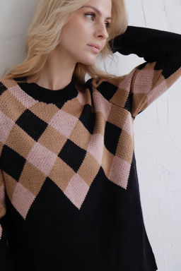 11491 Джемпер с ромбами - Martichelli фото 18