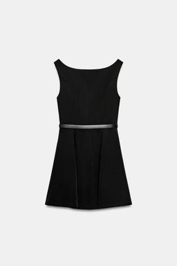 VESTIDO MINI CINTUR?N / Negro - Zara фото 9