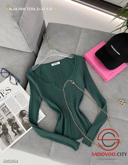 Кофта женская однотонная