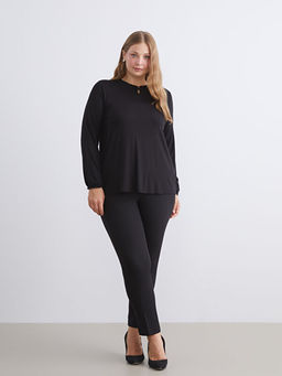 F?rf?rl? Bisiklet Yaka Bluz