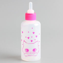 Набор для вскармливания Пушистое счастье для котят, 60 мл, с 4 сосками и ёршиком  фото 3