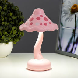 Ночник «Гриб» LED 2 Вт USB АКБ МИКС 13×13×21 см RISALUX