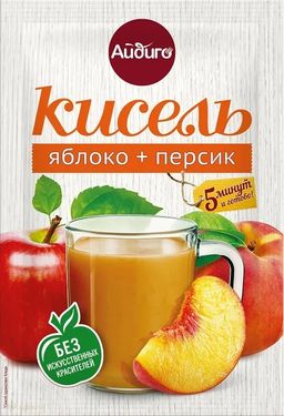 Кисель Яблоко-Персик 80г