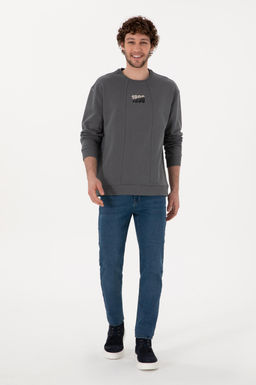 Erkek Antrasit Sweatshirt Sepette S_rpriz _ndirim - U.s. polo assn фото 4