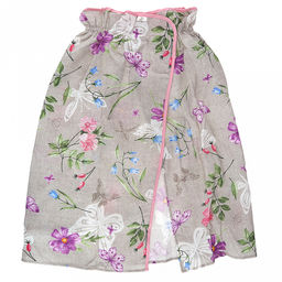 Парео для бани и сауны "Лето" 148х85см, вафельное полотно, хлопок 100%, плотность 245г/м2, упаковка классическая 28х41см, "Домашняя мода" (Россия)