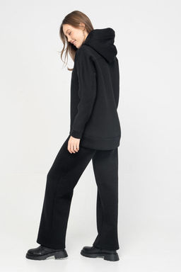 Стильные утепленные брюки палаццо Футер 3-х нитка начес - Solo mio фото 28