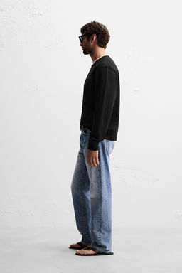 BASIC CREW NECK SWEATSHIRT - Zara фото 4