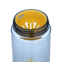 Бутылка для воды, 550 мл, 22.5×6.7 см, с ситом, синяя