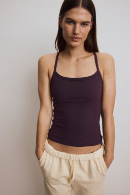 Top de deporte SoftMove con sujetador integrado - H&m фото 12