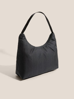 Женская сумка на плечо PUMA BASE Slouchy Hobo Bag Артикул 4558146, черный
