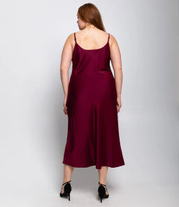 Платье #БШ2419, бургунди