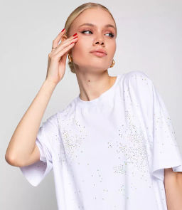 Футболка #БШ2240, белый