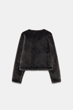 DOUBLE-FACED JACKET WITH TOGGLES - Zara фото 26