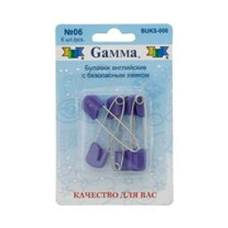 БУЛАВКИ BUKS-006 АНГЛИЙСКИЕ С БЕЗОПАСНЫМ ЗАМКОМ GAMMA