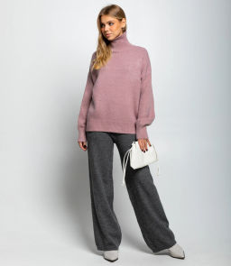 Свитер #КТ2587 (1), пыльная роза - Dommod фото 4