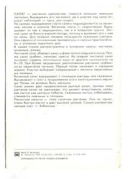 Открытка Салат