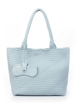 LACCOMA сумка СУ1033-голубой эко кожа хлопок