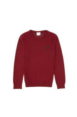Erkek _ocuk Bordo Basic Kazak Sepette S_rpriz _ndirim