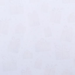 Цена за 10 шт. Бумага упаковочная глянцевая Подарки, 0,49 х 0,7 м - UPAK LAND фото 4