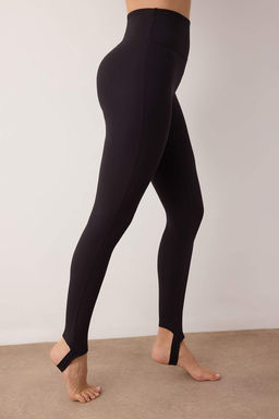 Siyah F?rcal? Soft Kumas Fuzo Spor Tayt THMAW26TY00018 - Trendyolmilla фото 6