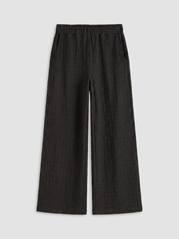 Beli Lastikli Dokulu Kad?n Pantolon