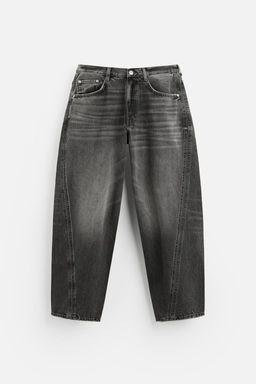 BAGGY JEANS WITH SEAM DETAIL - Zara фото 6