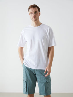 Bisiklet Yaka Penye Erkek Ti??rt