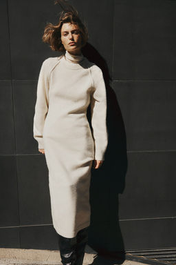 Vestido ajustado de punto - H&m фото 3