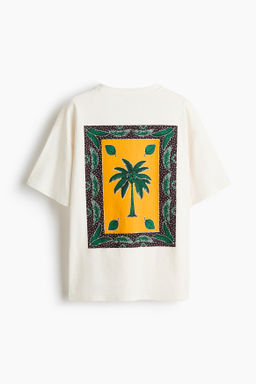 Camiseta oversize estampada - H&m фото 8