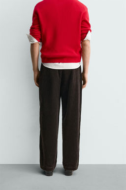 LIMITED EDITION FADED CORDUROY RELAXED FIT TROUSERS - Zara фото 3