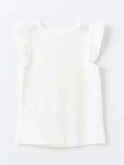 Bisiklet Yaka K?z Bebek Ti??rt