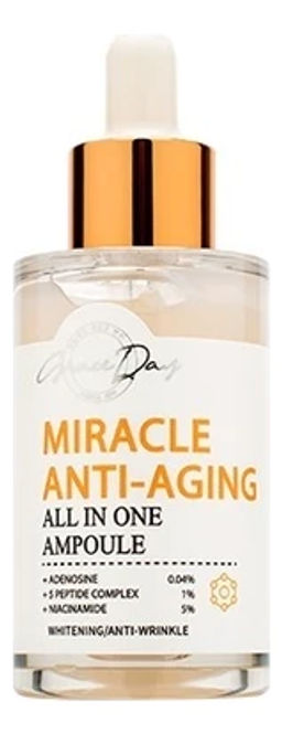 Омолаживающая, питательная сыворотка для лица с пептидами
 - Miracle Anti-Aging All In One Ampoule , 50мл