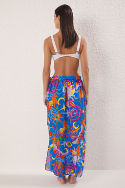 Haki Maxi Dokuma %100 Pamuk Plaj Pareo TBESS25PR00012 - Trendyolmilla фото 11