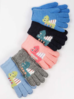 Перчатки детские Kim Lin - Соль&перец фото 4