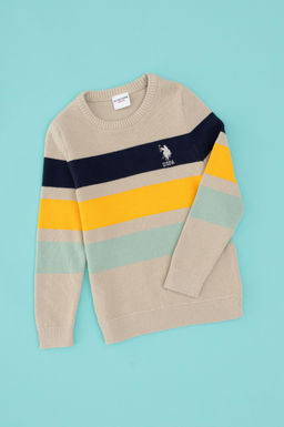 Erkek _ocuk Ta_ Melanj Bisiklet Yaka Kazak