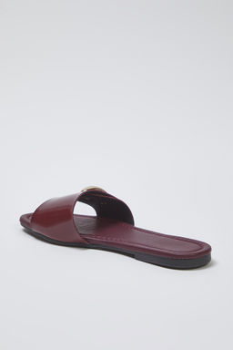 Trendyolmilla Shoes Siyah Metal Suslemeli Kad?n S?k Terlik TAKSS25TE00041  фото 15