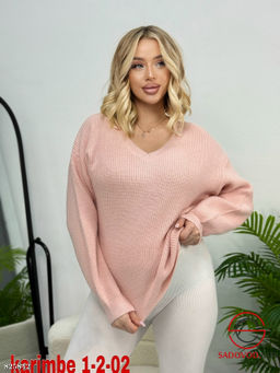 Джемпер женский однотонный