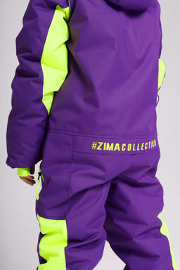 Комбинезон зимний, баклажан - Inzibe фото 4
