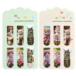 Набор закладкок для книг магнитных 6 штук МИКС Котята - Calligrata фото 2