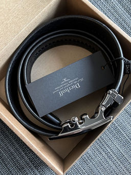 Мужской кожаный ремень автомат Dierhoff ДРА 2177/35 - Sergio valentini фото 3