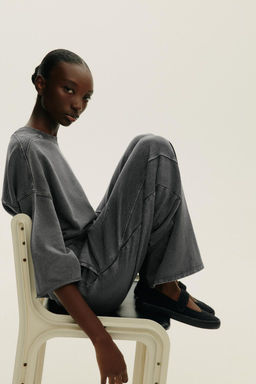 FABRIC STRAP BALLERINAS - Zara фото 8