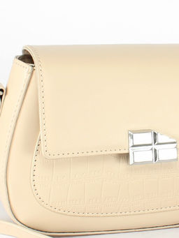 Сумка женская искусственная кожа Ch&K-8630, 1отд, плечевой ремень, бежевый SALE 255073 - Adelia фото 9