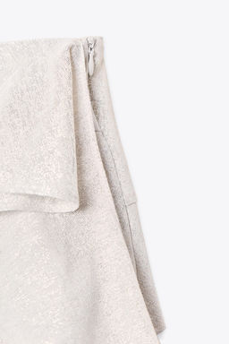 ASYMMETRIC FRILL MINI SKIRT - Zara фото 6