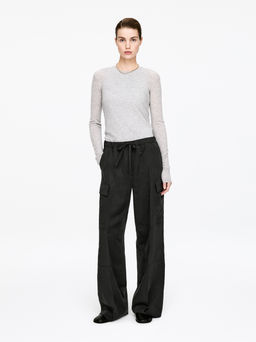 Pantalones cargo fluidos - H&m фото 2