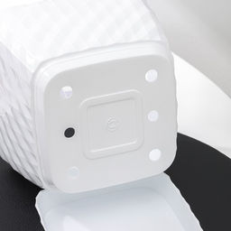 Горшок для цветов с поддоном СибПолимер «Классика», 2 л, пластик, белый