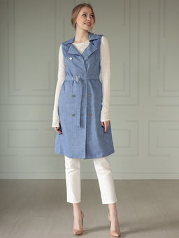 Платье льносодержащая ткань - Волтри фото 3