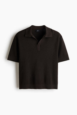 Polo en punto trenzado Regular Fit - H&m фото 2