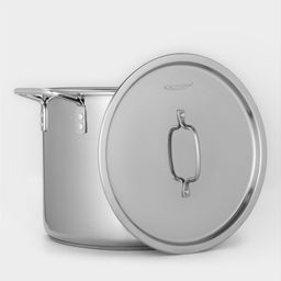 Кастрюля Катунь «Общепит», 15 л, d=30 см, h=25 см, капсульное дно, индукция, нержавеющая сталь