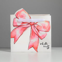 Пакет подарочный, упаковка, Подарок, 25?26?10 см